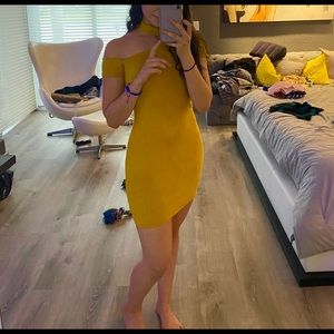 Velvet stretchy dress